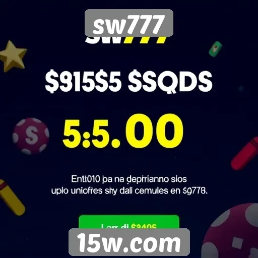 promoções e bônus disponíveis no sw777